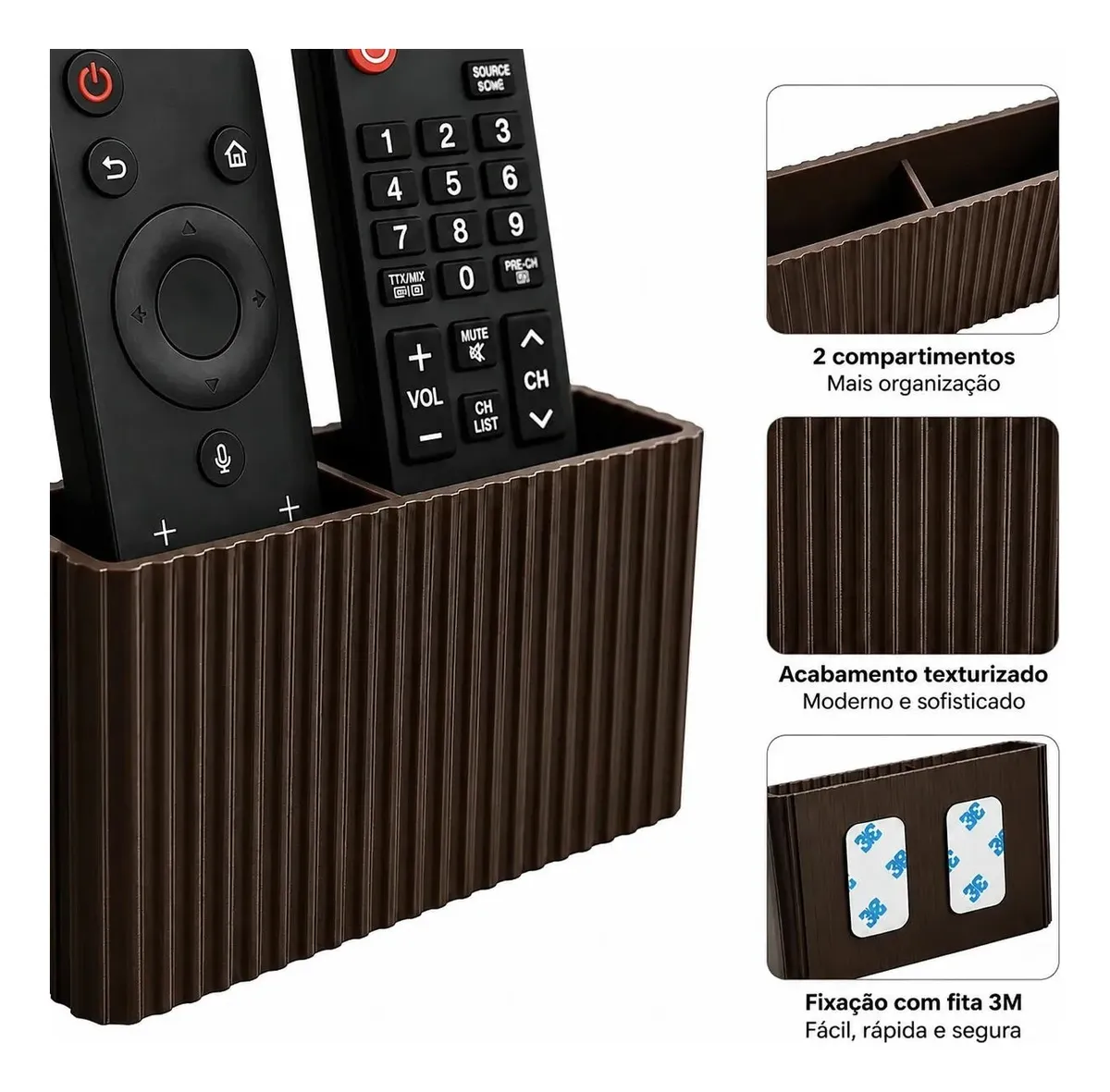 Suporte de Controle Double — vista complementar