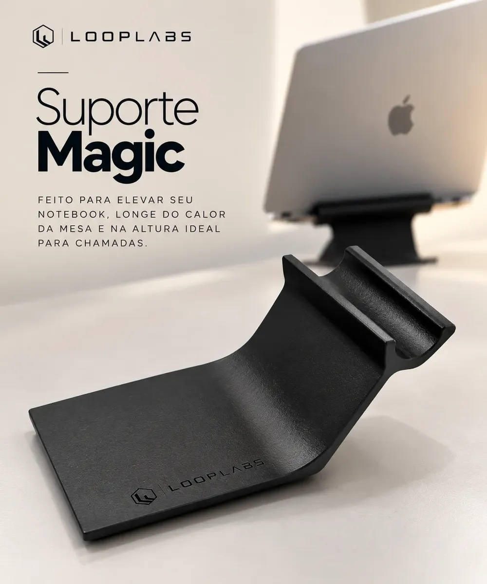 Suporte Elite para Notebook — vista complementar